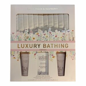 Peony, Peach & Raspberry Bath Gift Set